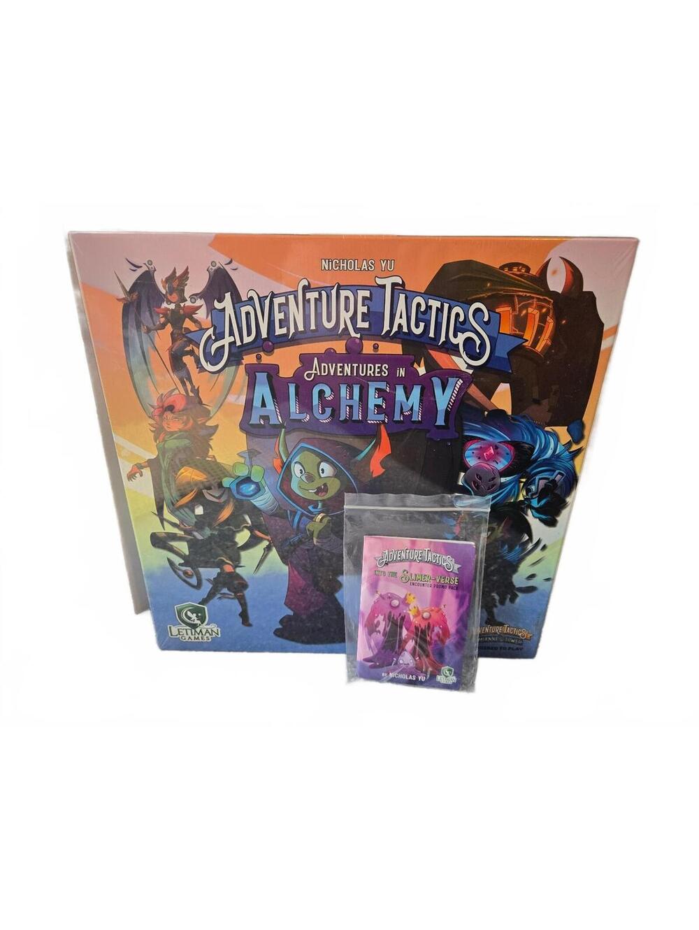 Adventure Tactics: Adventures in Alchemy Expansion + Slimer-Verse Promo / Sealed